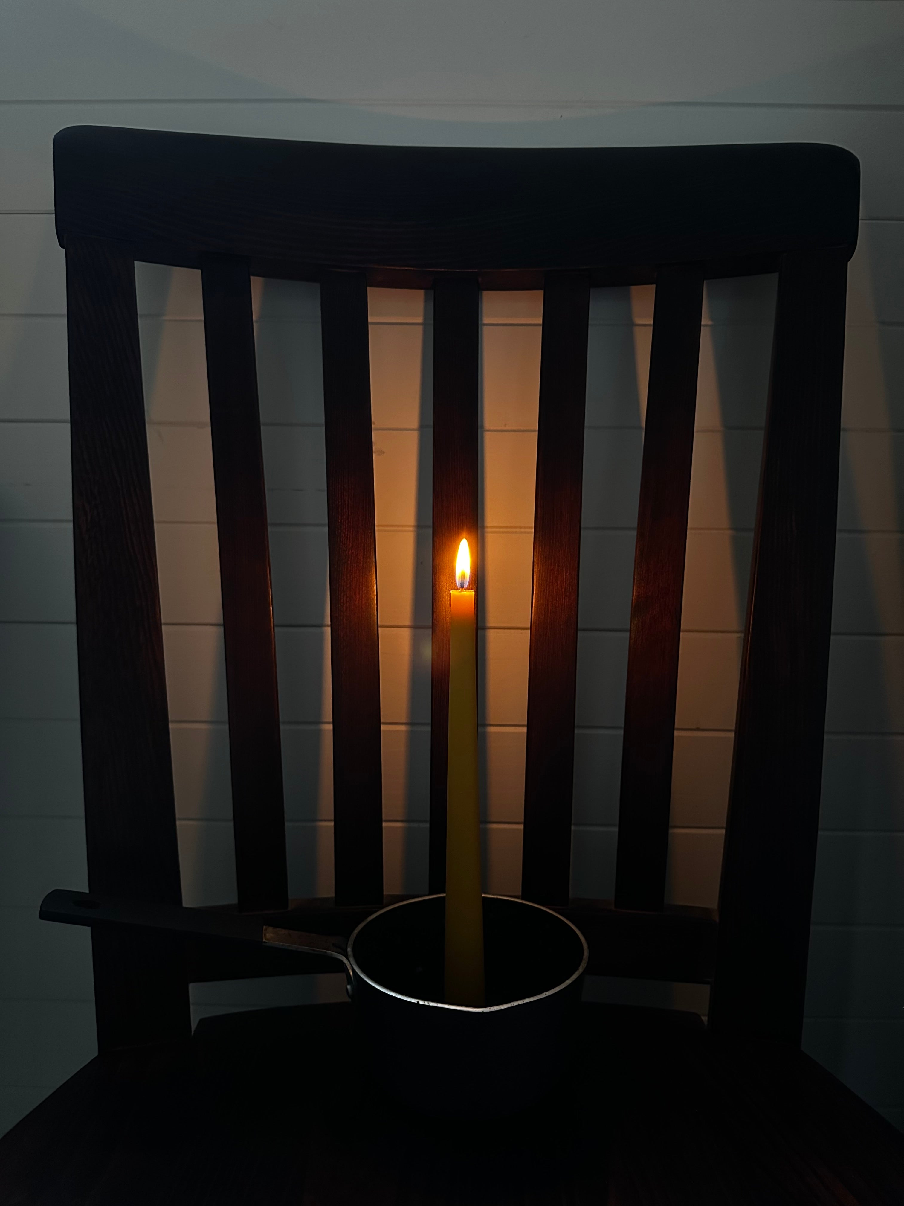 Natural beeswax taper candles handmade in Byron Bay Northern Rivers NSW