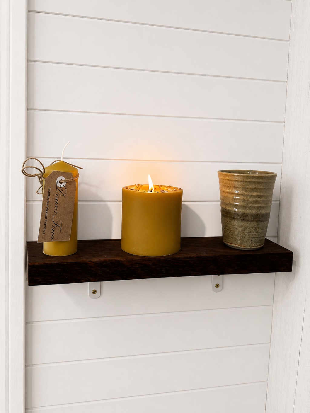 Reclaimed Hardwood Timber Shelves