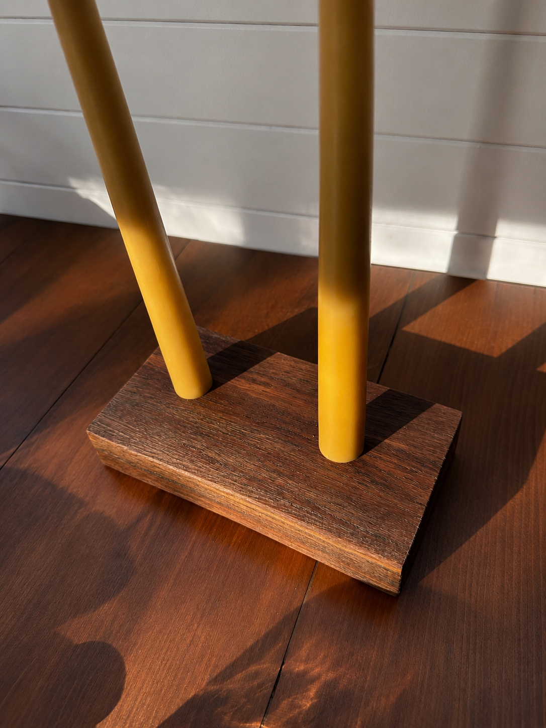 Hardwood Timber Taper Holder
