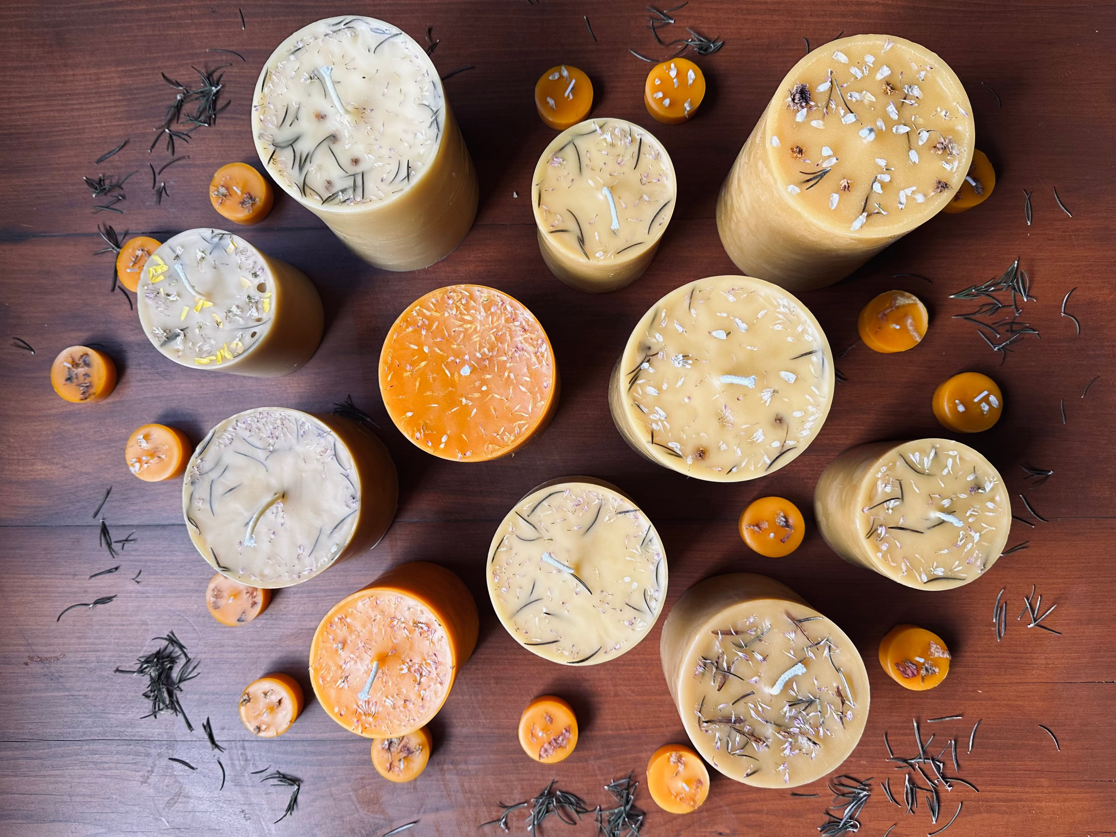 organic beeswax candles northern rivers